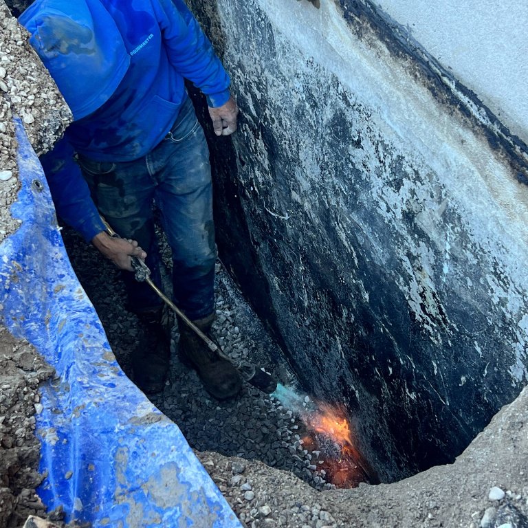 Toronto basement foundation repair from outside