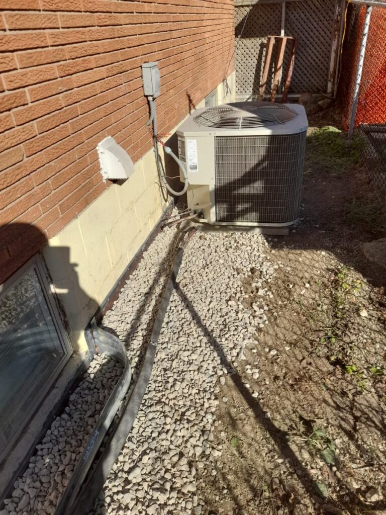 basement window well installation service