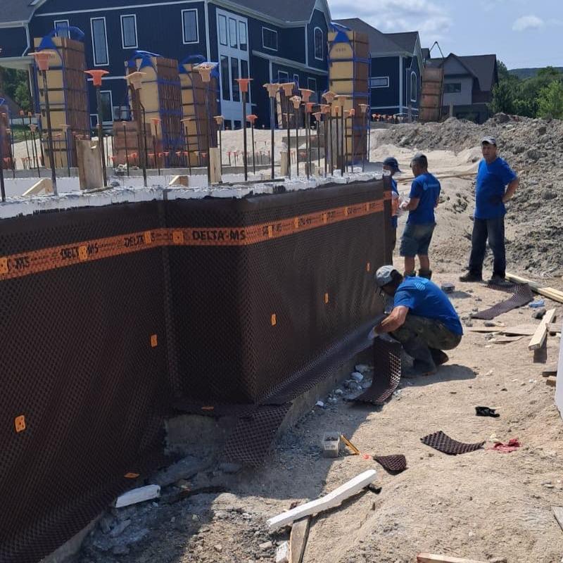 new basement waterproofing in muskoka