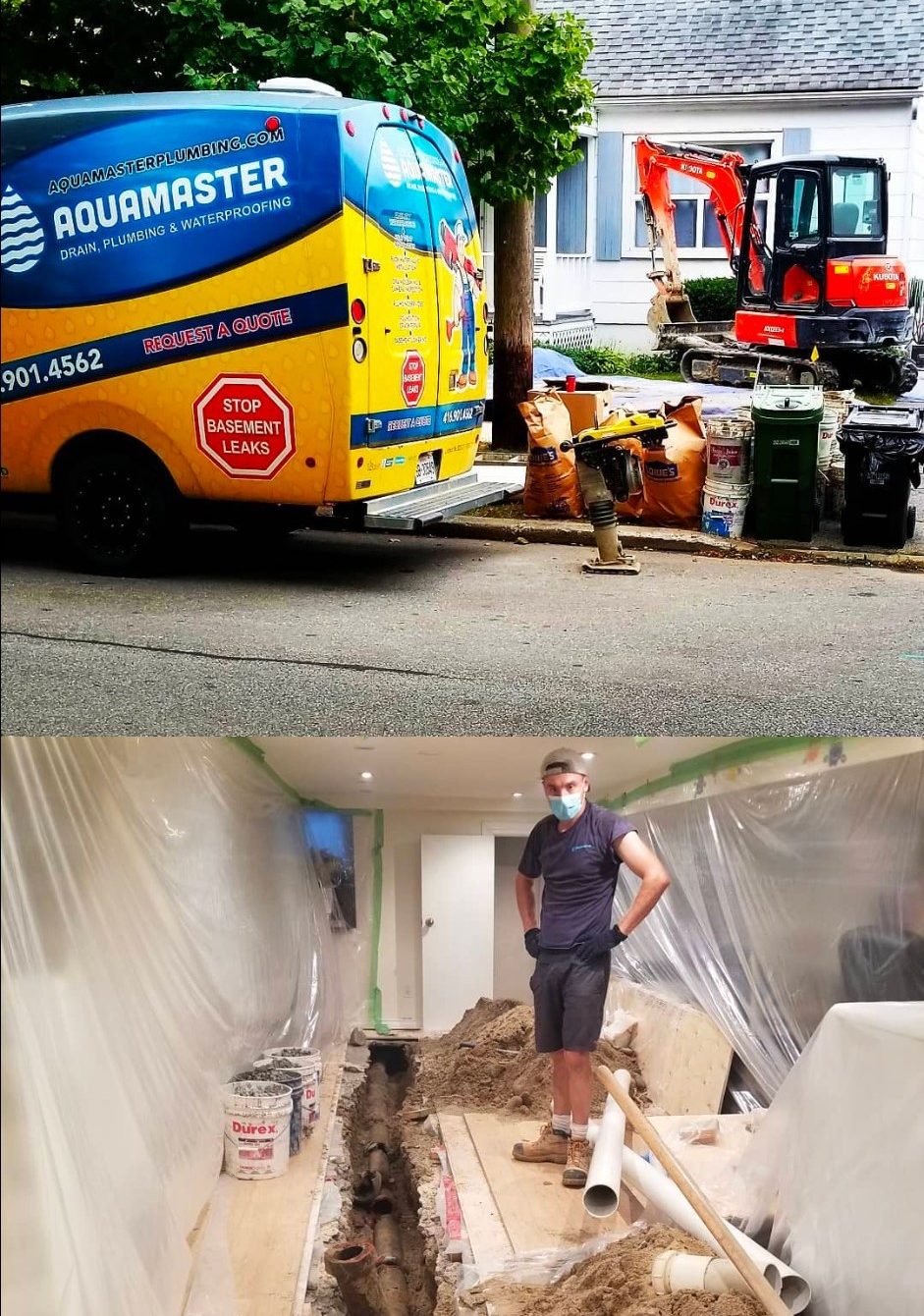 Aquamaster waterproofing company