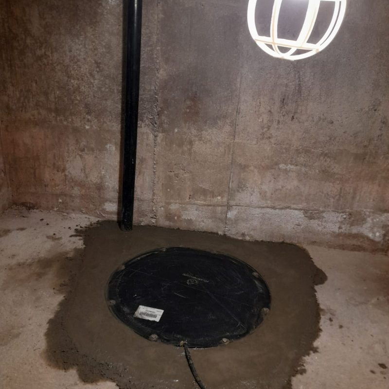 sump-pump-basin-sealed-lid-installation