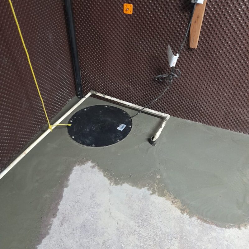 sump pump instalation