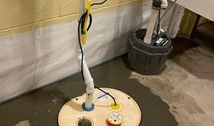 sump pump installation in Toronto