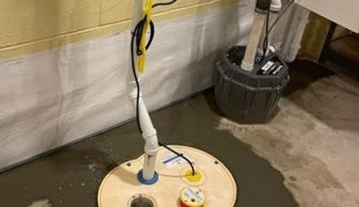 sump pump installation in Toronto