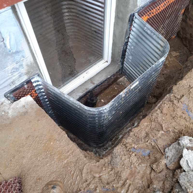 window-well-drainage-pipe-installation-kitchener